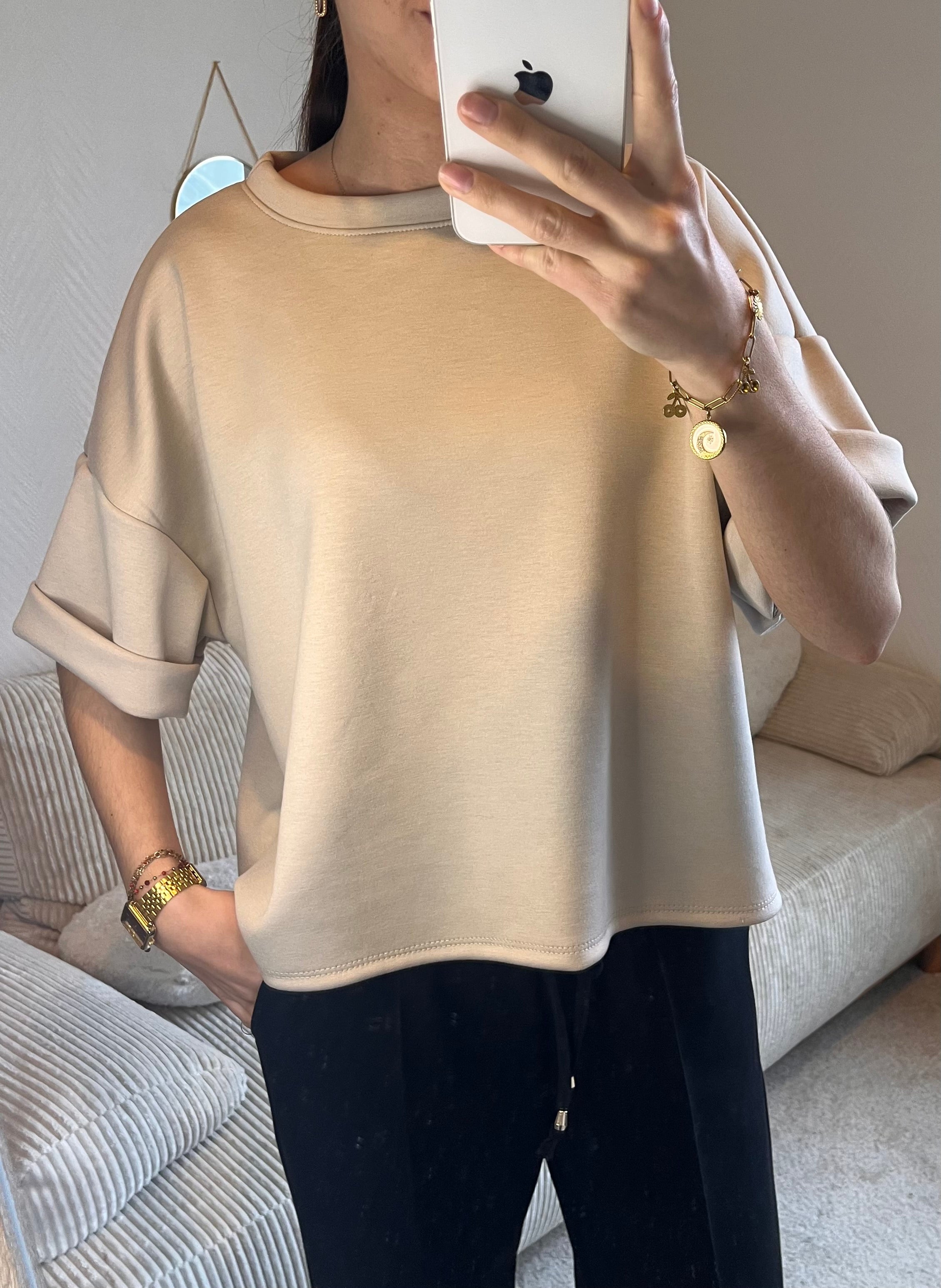 T-shirt (Ally) Beige